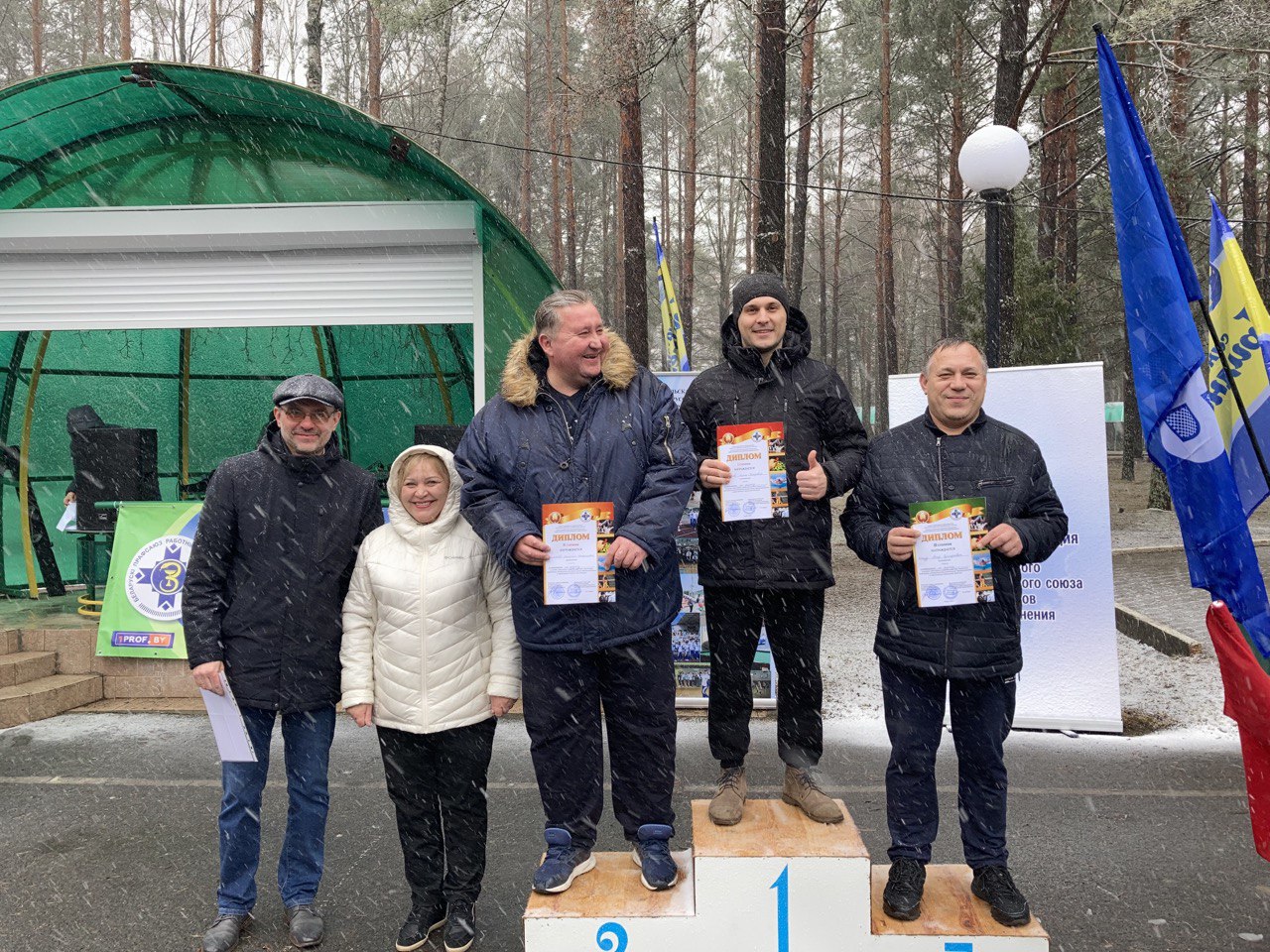 В профсоюзной спартакиаде среди руководителей медучреждений Гомельской  области проигравших не было